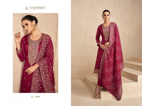 Aashirwad Gulkand Garima Silk Designer Salwar Suit Collection